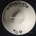 6 inch customized chinese noodles bowl white porcelain